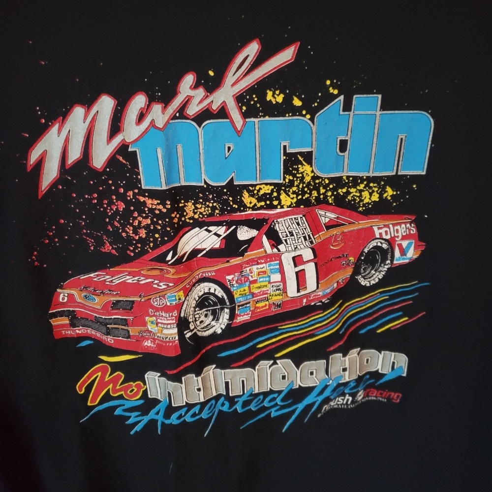 Vintage NASCAR Touch of Gold Martin tee shirt